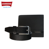CARRERA - CONFEZIONE REGALO UOMO CON PORTA DOCUMENTI E CINTURA