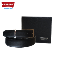 CARRERA - CONFEZIONE REGALO UOMO CON PORTA DOCUMENTI E CINTURA
