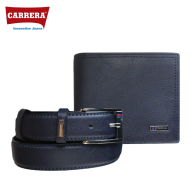 CARRERA - CONFEZIONE REGALO UOMO CON PORTA DOCUMENTI E CINTURA
