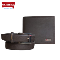 CARRERA - CONFEZIONE REGALO UOMO CON PORTA DOCUMENTI E CINTURA