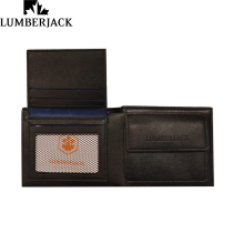 LUMBERJACK - CONFEZIONE REGALO UOMO CON PORTA DOCUMENTI E CINTURA