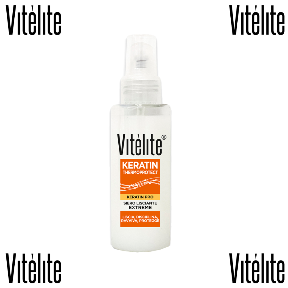 VITELITE - KERATIN THERMOPROTECT SIERO LISCIANTE 100ML LISCIA DISCIPLINA RAVVIVA E PROTEGGE