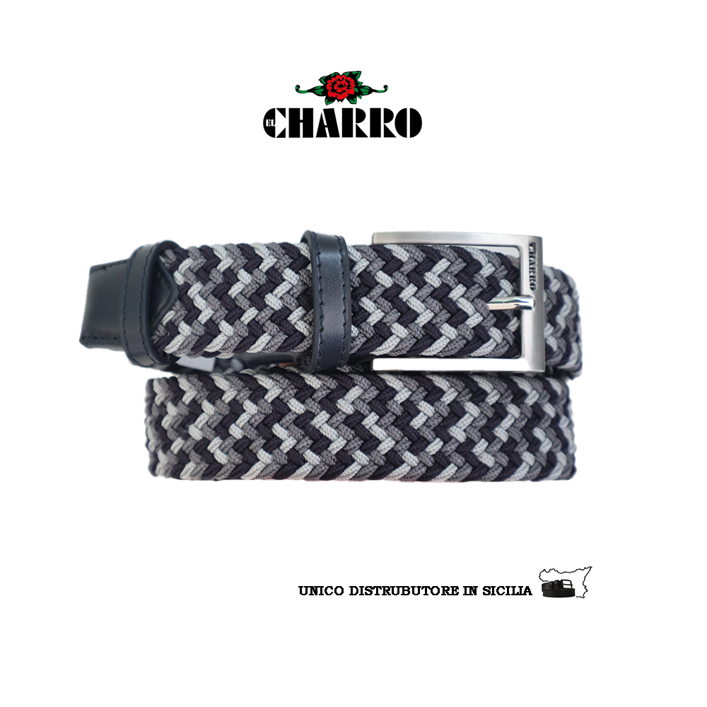 EL CHARRO - CINTURA UOMO ELASTICO E PELLE EL CHARRO - CINTURA UOMO ELASTICO E PELLE
