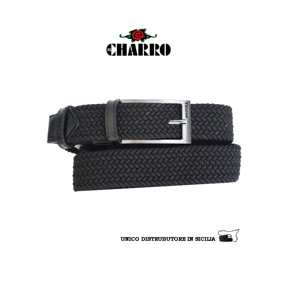 EL CHARRO - CINTURA UOMO ELASTICO E PELLE EL CHARRO - CINTURA UOMO ELASTICO E PELLE