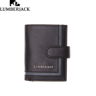 LUMBERJACK - METAL CARD CASE UOMO IN PELLE