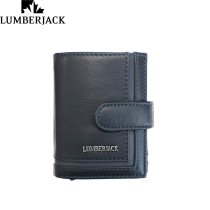LUMBERJACK - METAL CARD CASE UOMO IN PELLE