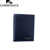 LUMBERJACK - PORTAFOGLIO UOMO VERTICALE CON ZIP PORTAMONETE
