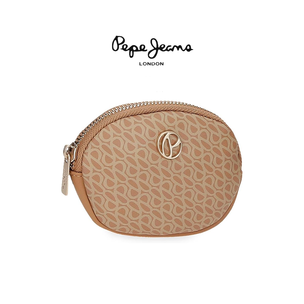 PEPE JEANS - PORTAMONETE DONNA MEGAN CAMMELLO