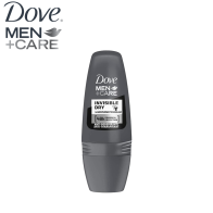 DOVE - DEO MAN + CARE ROLL-ON 50ML INVISIBLE DRY