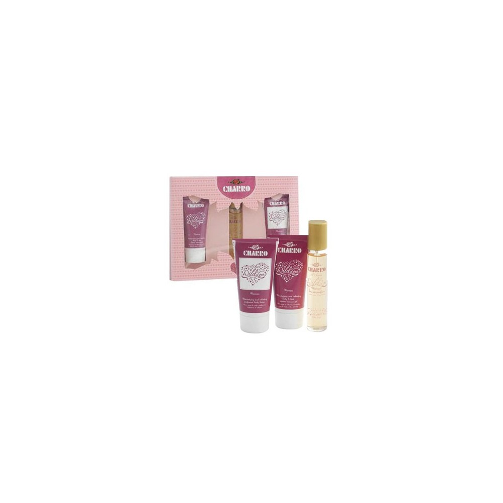 EL CHARRO - CONFEZIONE REGALO WILD LOVE LOTIONE CORPO 30ML + EDP 20ML + GEL DOCCIA 30ML
