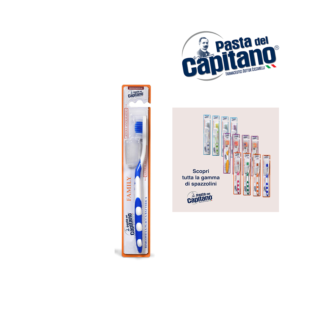 PASTA DEL CAPITANO - SPAZZOLINO MEDIO FAMILY