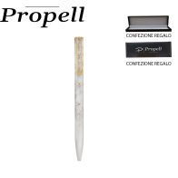PENNA BIRO MARMO CON CLIP ORO