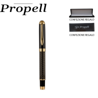 PENNA BIRO ROLLER CARBONIO ORO NERO