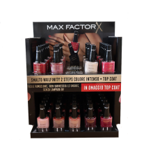 MAX FACTOR - EXPO NAILFINITY  SMALTI PZ 27+27 TOP COAT IN OMAGGIO