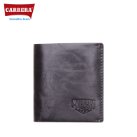 CARRERA - PORTAFOGLIO UOMO VERTICALE CON PORTAMONETE IN PELLE