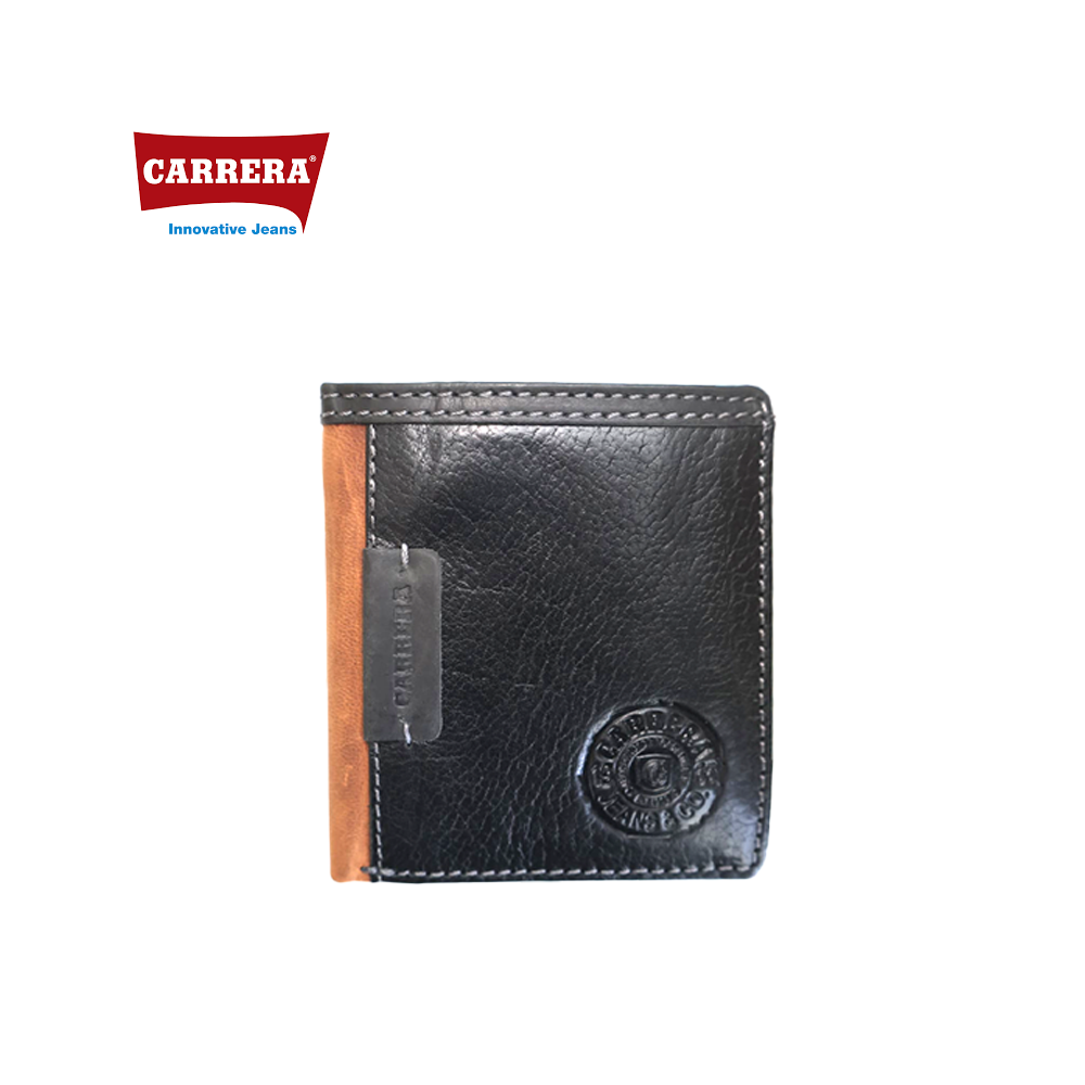 CARRERA - PORTAFOGLIO UOMO VERTICALE CON PORTAMONETE IN PELLE*