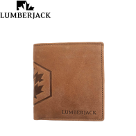 LUMBERJACK - PORTAFOGLIO UOMO CON PORTA DOCUMENTI IN PELLE