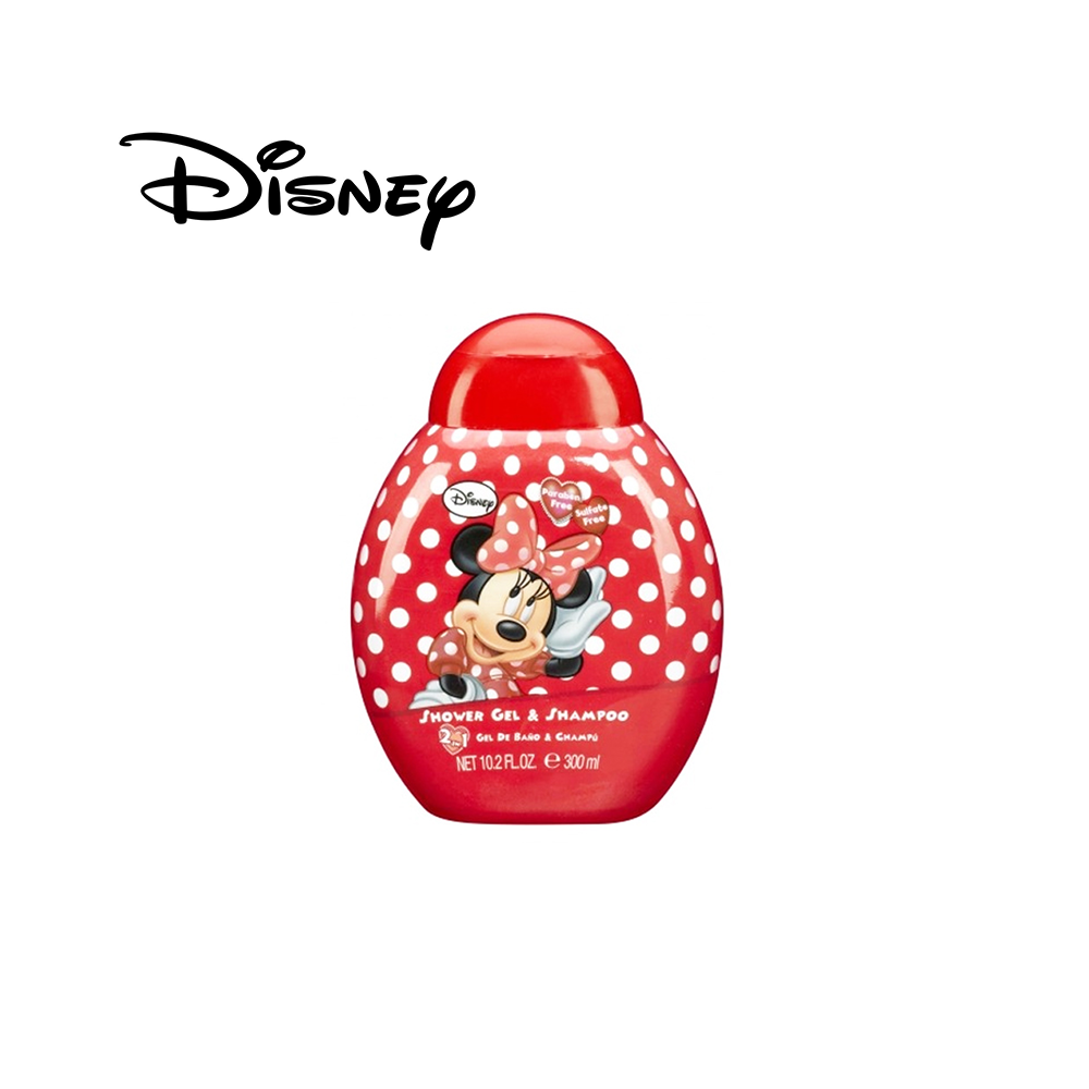 DISNEY MINNIE - BAGNOSCHIUMA E SHAMPOO BAMBINA 2IN1 300ML