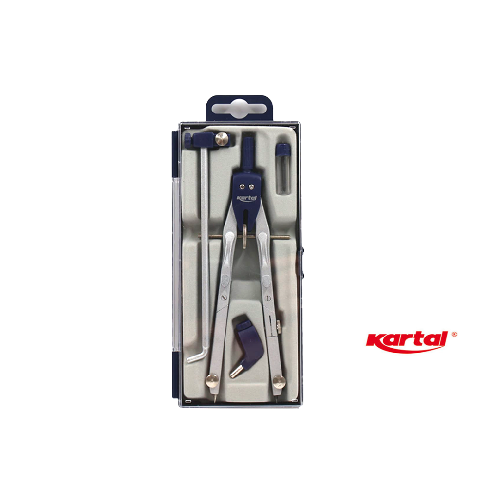 KARTAL - COMPASSO BALAUSTRONE PROFESSIONALE CON ACCESSORI KARTAL - COMPASSO BALAUSTRONE PROFESSIONALE CON ACCESSORI