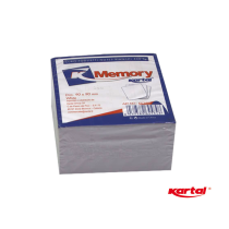 KARTAL - CUBO FOGLIETTI NOTES BIANCHI 500 FOGLI - 90x 90 MM