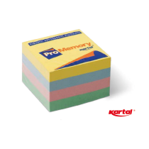 KARTAL - PROMEMORY 50 x 50 MM CUBO 250 FOGLI - PASTELLO