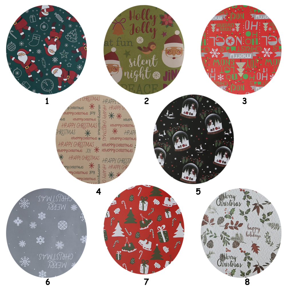 KARTAL - CARTA REGALO NATALIZIA CM 70x100 VARIE FANTASIE