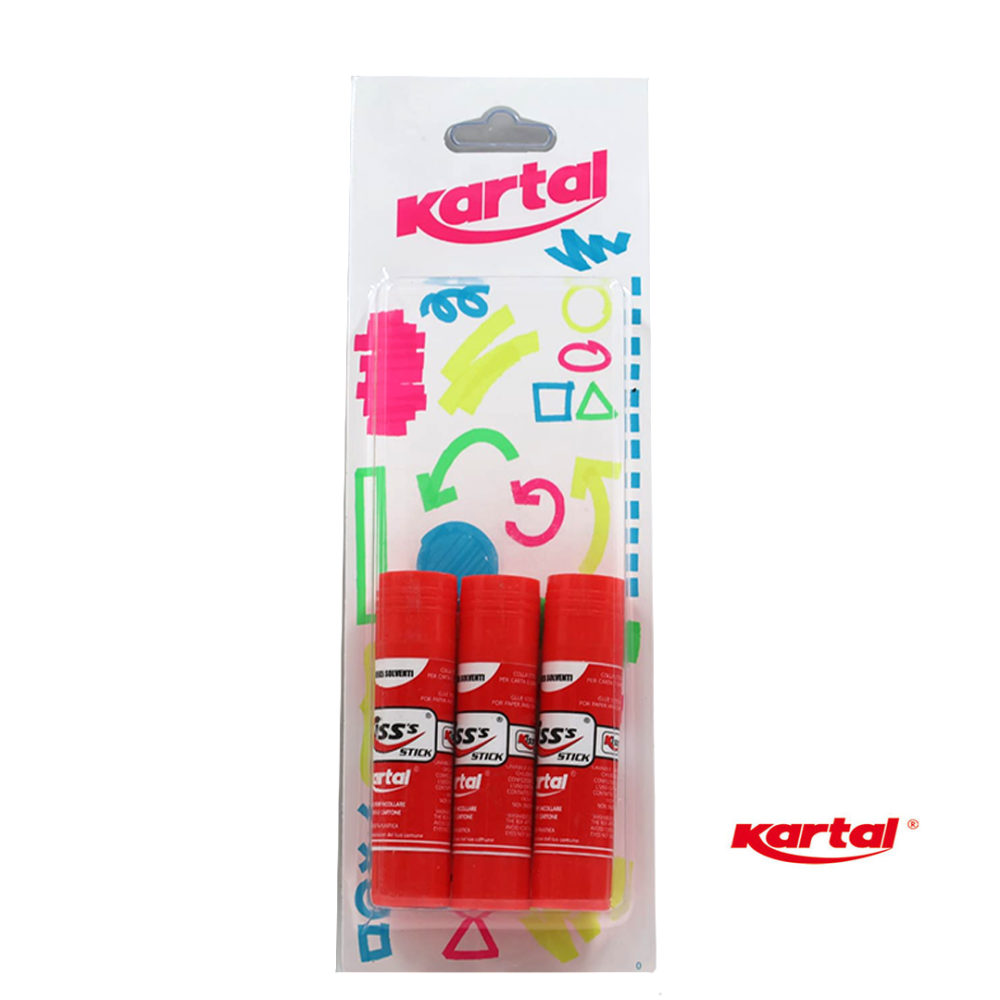 KARTAL - BLISTER COLLE STICK MEDIE CONF DA PZ 3