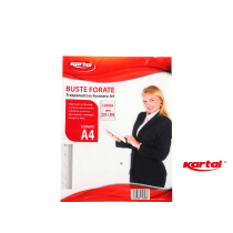KARTAL - BUSTE PERFORATE UNIVERSALI CON DA PZ 50 REGULAR CM 235x305
