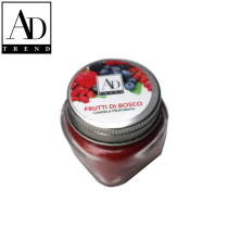 AD TREND - CANDELA PROFUMATA CON VASETTO VETRO EXPO 24 ASSORTITO 6 FRAGRANZA  DIAM.CM.5,5 x H. CM.5,5