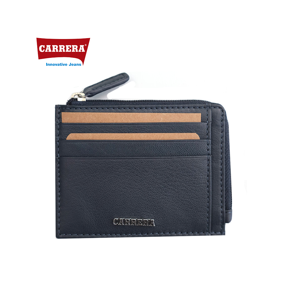 CARRERA - PORTACARTE UOMO CON ZIP IN PELLE CARRERA - PORTACARTE UOMO CON ZIP IN PELLE