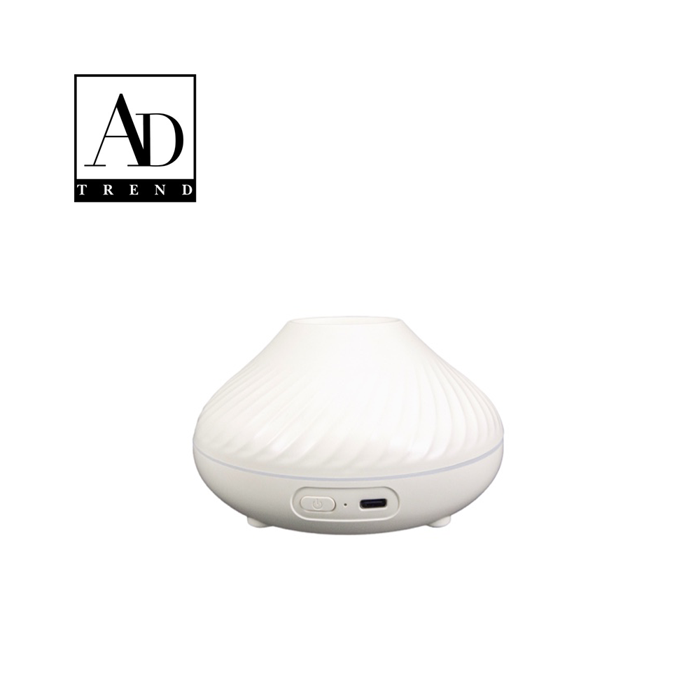 AD TREND - DIFFUSORE  ELETTRICO FRAGRANZA+LED ASSORTITO 2 COLORI 130ML DIAM. CM13,5 x H CM.8