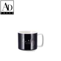 AD TREND - TAZZA PORCELLANA NBC ASSORTITO 4 DECORI DIAM 9x H 7,5