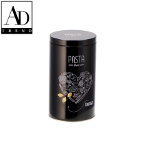 AD TREND - BARATTOLO LATTA+COPERCHIO ASSORTITO 2 DECORI DIAM CM.11xH19