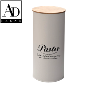 AD TREND - BARATTOLO LATTA+COPERCHIO BAMBU' ASSORITO 2 COLORI DIAM CM.11 x H 29