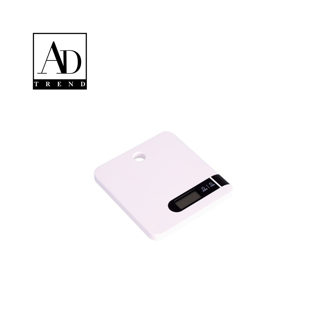AD TREND - BILANCIA CUCINA 5KG ASSORTITO 2 COLORI CM 19 x 21 x H 2