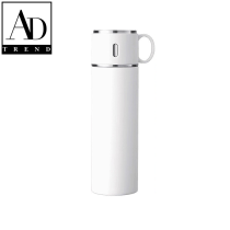 AD TREND - THERMOS ACC+TAZZINA ASSORTITO 3 COLORI 400ML DIAM CM. 7 x H 23