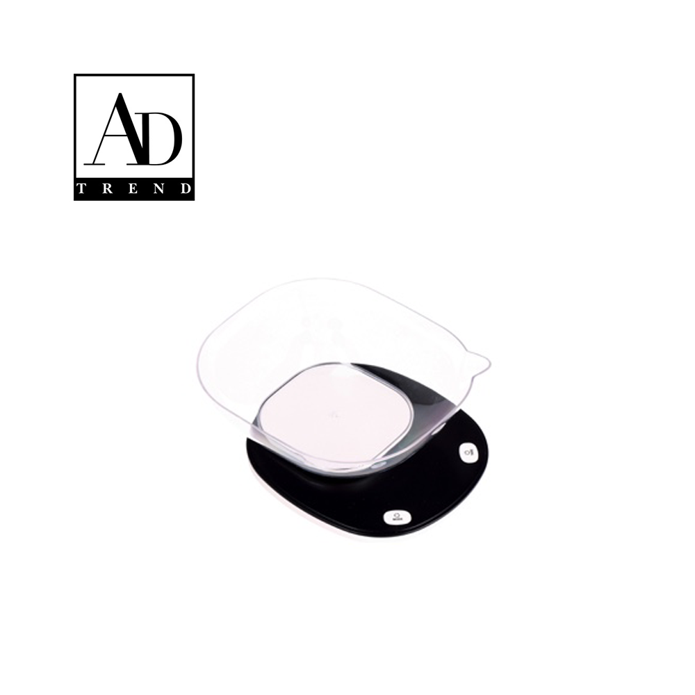 AD TREND - BILANCIA CUCINA 5KG ASSORTITO 2 COLORI CM 21 x 17 x H 9