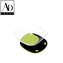 AD TREND - BILANCIA CUCINA 5KG ASSORTITO 2 COLORI CM 21 x 17 x H 9