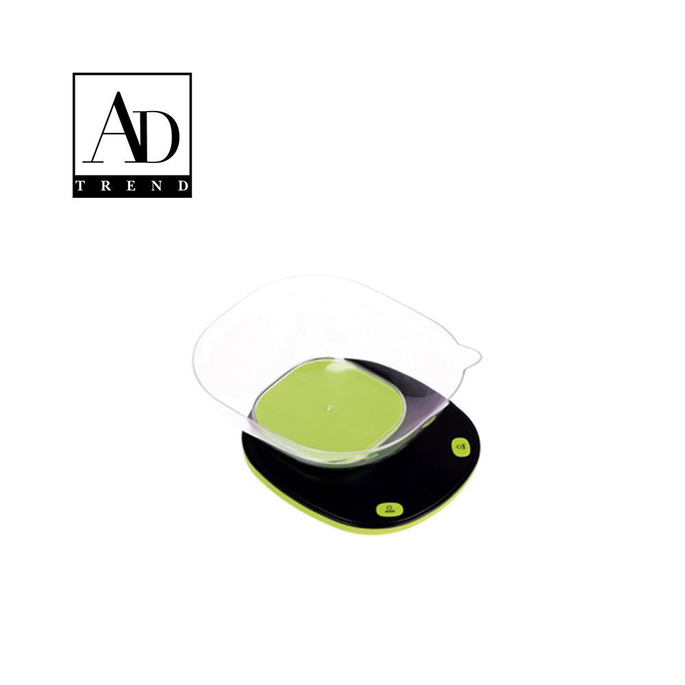 AD TREND - BILANCIA CUCINA 5KG ASSORTITO 2 COLORI CM 21 x 17 x H 9 AD TREND - BILANCIA CUCINA 5KG ASSORTITO 2 COLORI CM 21 x 17 x H 9