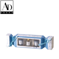 AD TREND - KIT PROF DIFFUSORE + 2 CANDELE A 4 FRAGRANZE 50ML 2X35GR