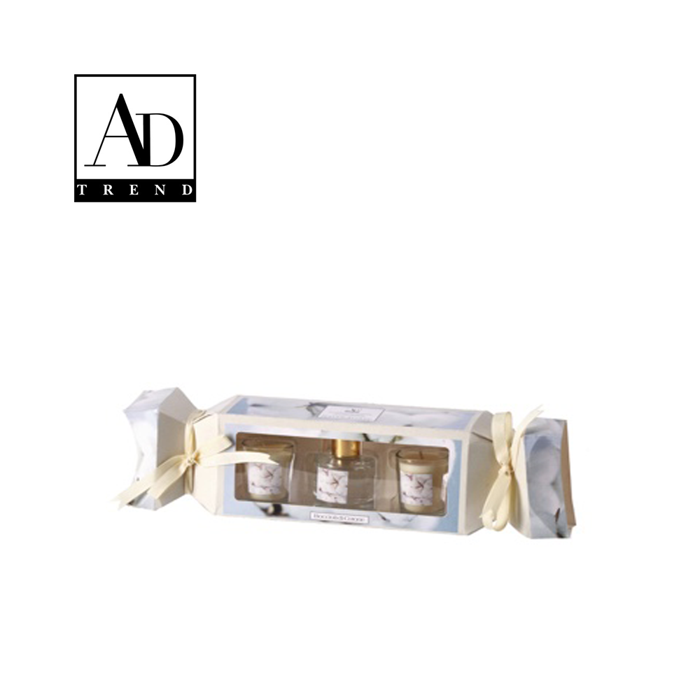 AD TREND - KIT PROF DIFFUSORE + 2 CANDELE A 4 FRAGRANZE 50ML 2X35GR