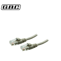 GBC - CAVO PATCH DI RETE UTP CAT.5E DA 10 METRI CCA GRIGIO