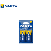 VARTA - PILA ALCALINA TORCIA D LONGLIFE POWER LR20 BLISTER PZ 2