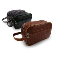 SETABLU - BORSELLO NECESSAIRE UOMO STAMPA COCCO