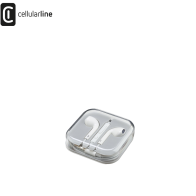 CELLULARLINE - TECH AWAY AURICOLARE A FILO A CAPSULA 3.5 MM - BIANCO