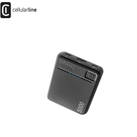 CELLULARLINE - PLOOLS - POWERBANK 5000 mAH - NERO