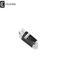 CELLULARLINE - CAVO USB TECH AWAY 90CM MFI BIANCO