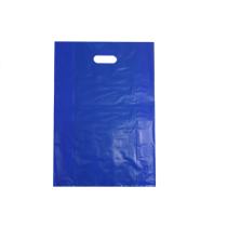 SACCHETTI M.F. RIUTILIZZABILI COLORATI HDPE HD BLU Cartone da kg 10