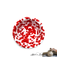 LEMMO SCREZIATO ROSSO DIAM 10 - LAVORATO E DIPINTO A MANO "MADE IN SICILY"