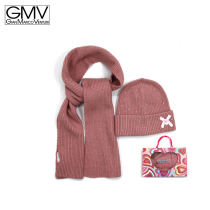 GIANMARCO VENTURI - SET BIMBA CAPPELLO + SCIARPA IN CONFEZIONE REGALO